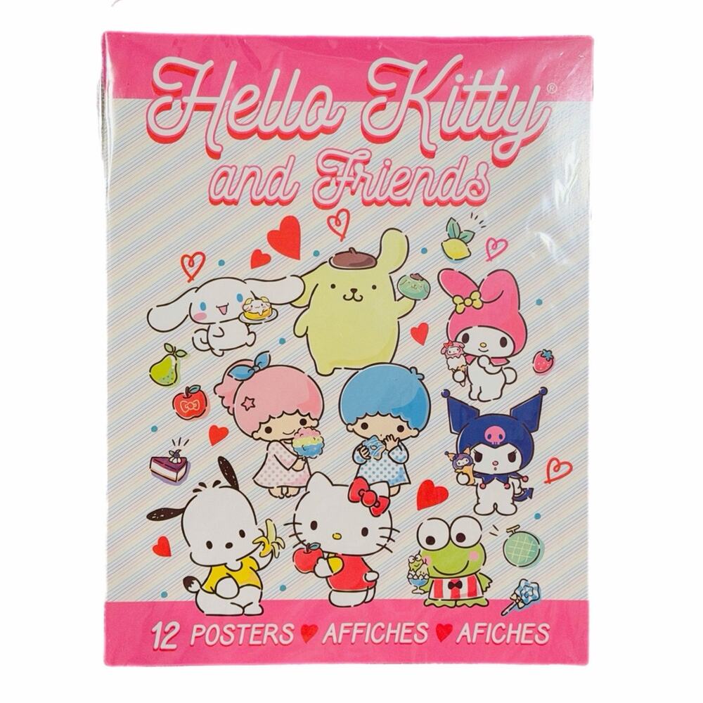Trends International Hello Kitty & Friends - 12-Poster Collectibles Set